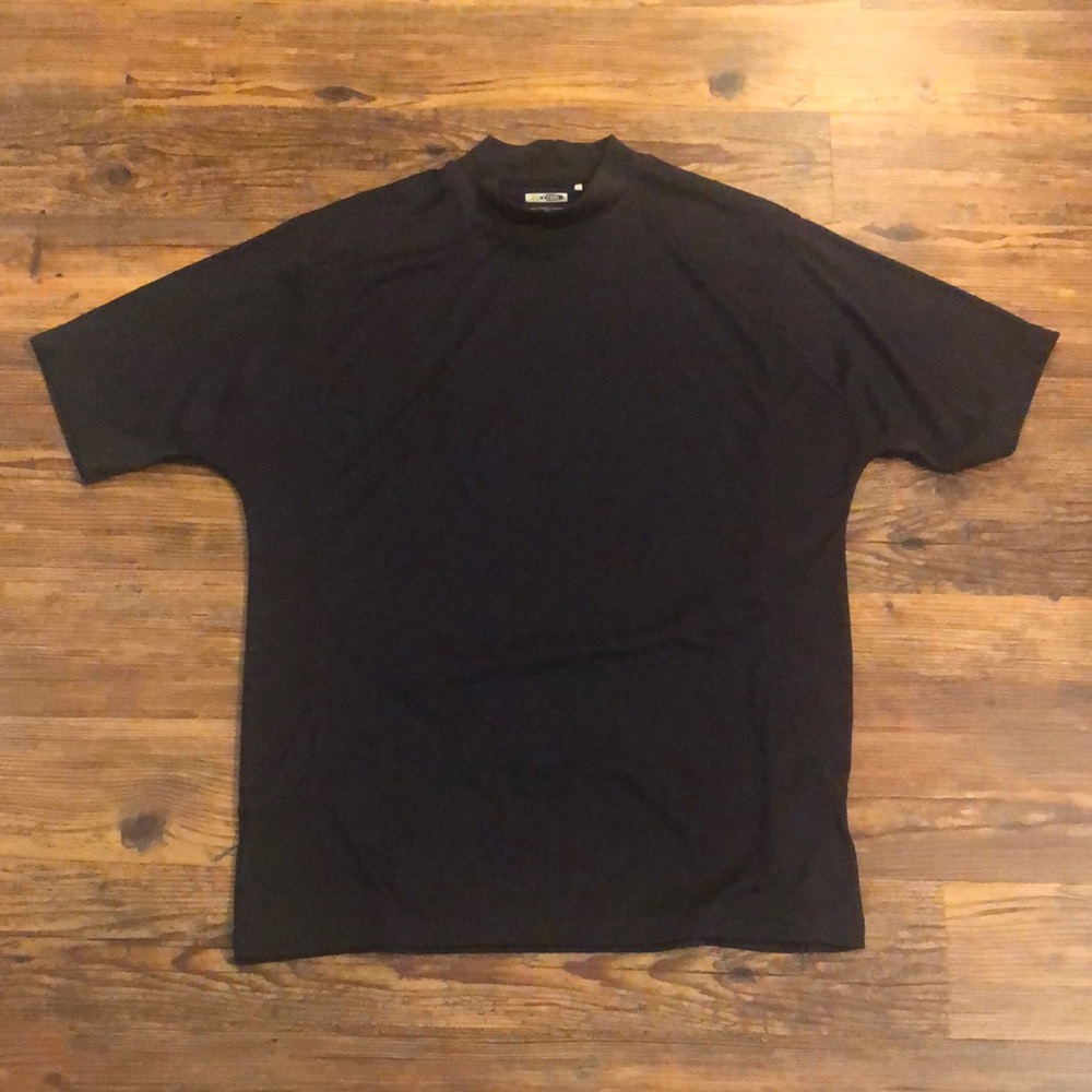 Adidas Black Short Sleeve Athletic Tee Climacool